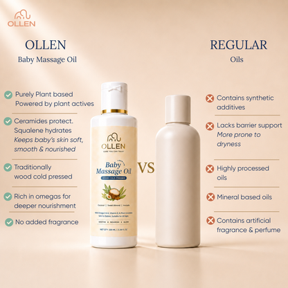 OLLEN Baby Massage Oil