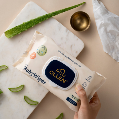 OLLEN PureTouch Baby Wipes (pack of 1)