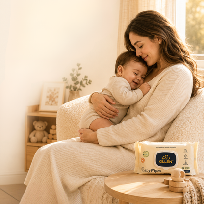 OLLEN PureTouch Baby Wipes (pack of 1)